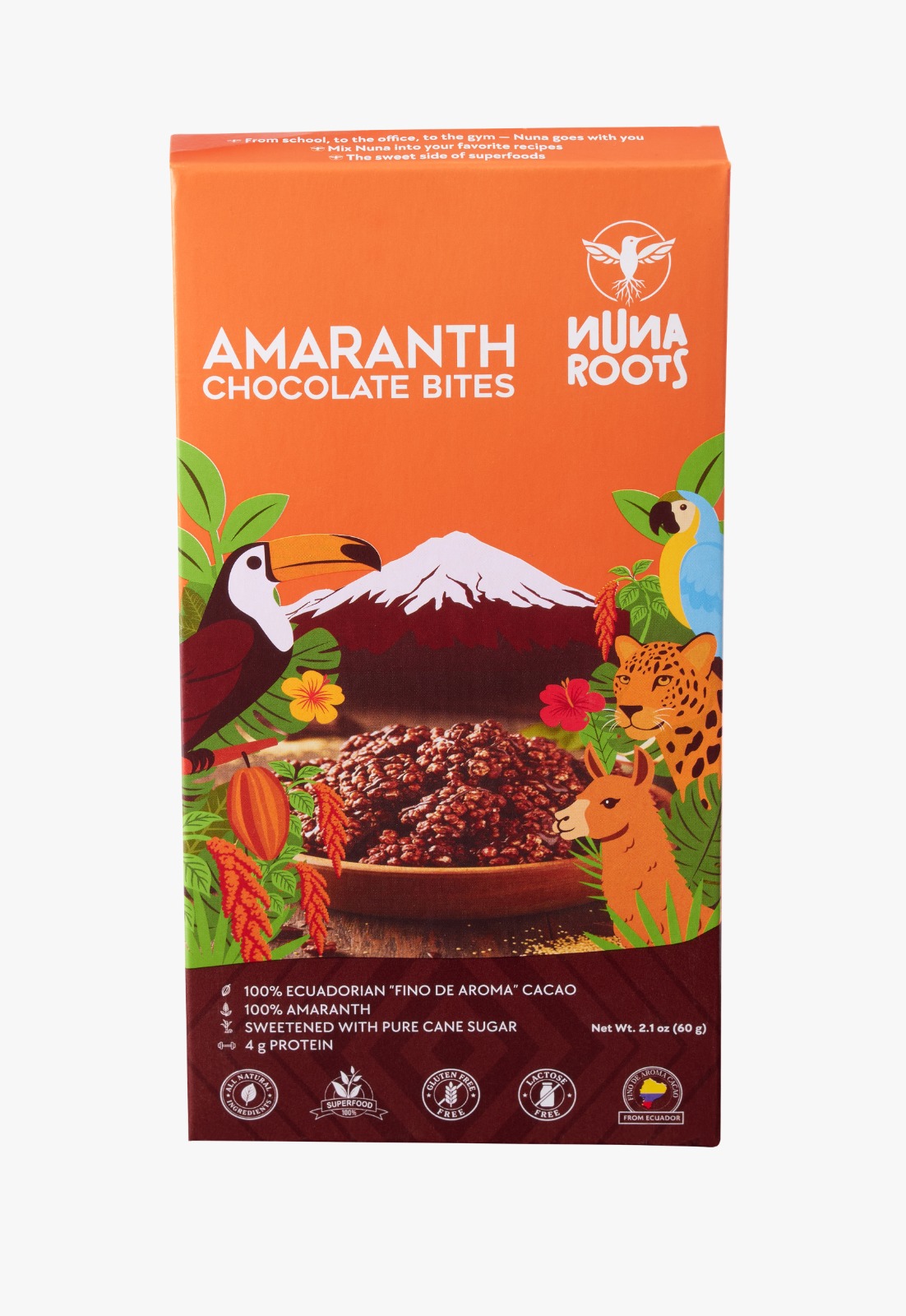 Amaranth Bites Front